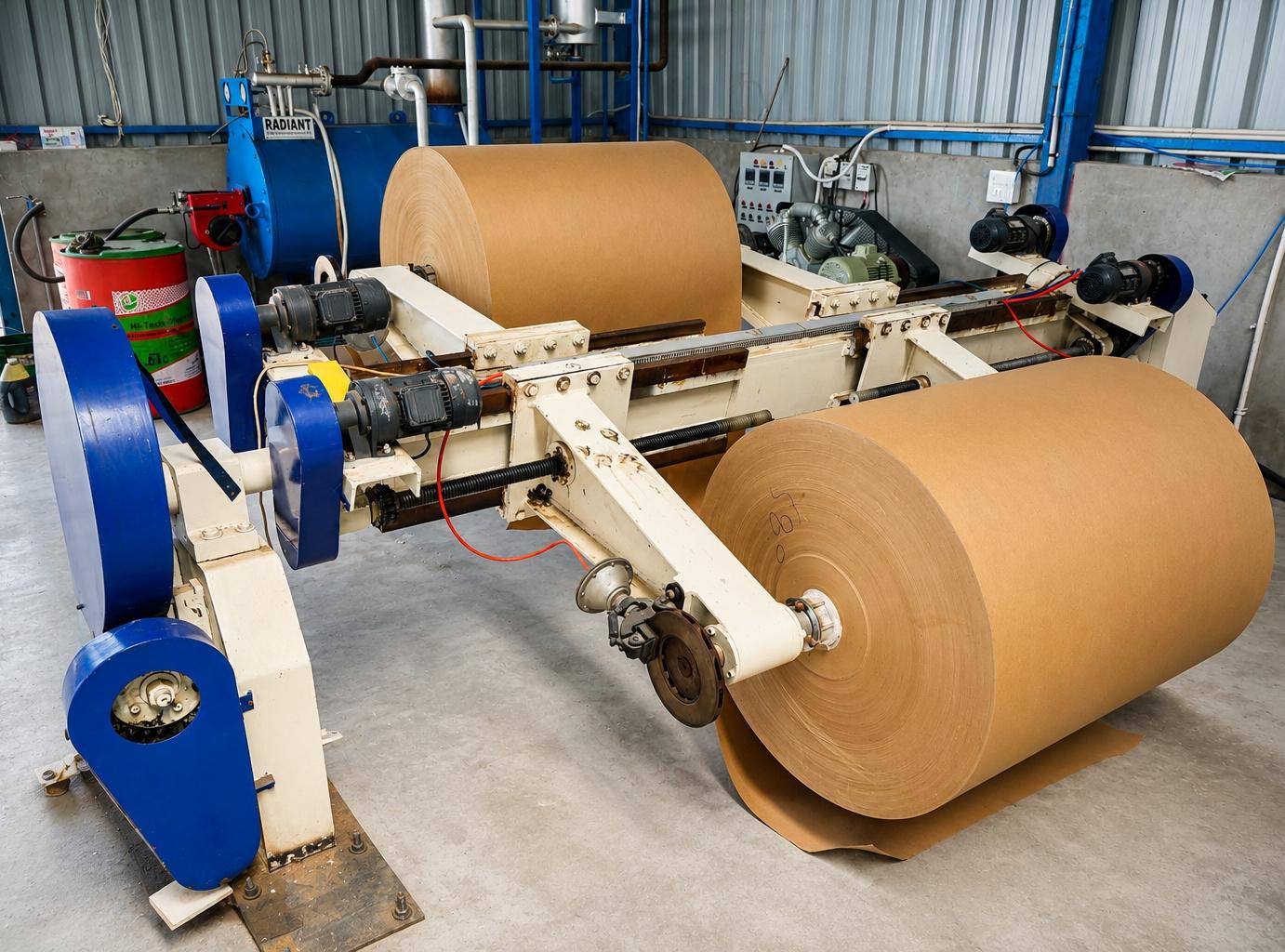 Reel Stand & Mill Roll Line